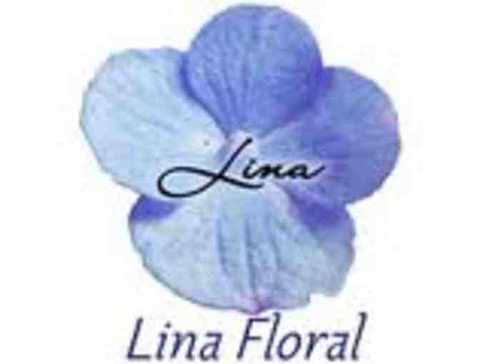 Lina Floral - Wine Picnic Cooler Bag