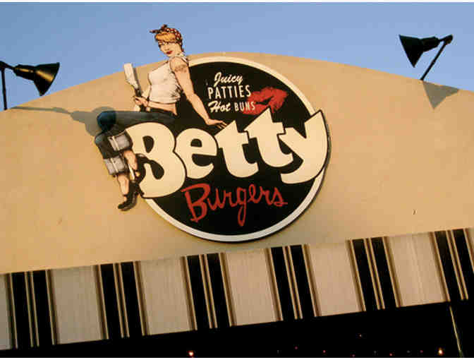 Betty's Burgers $25 Gift Certificate and T-Shirt
