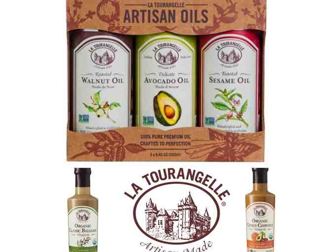 La Tourangelle Artisan Oils - Trio plus NEW Classic Balsamic plus citrus Chipotle