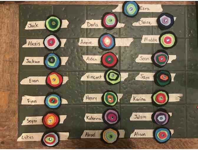 Class Art - Felt Tote Bag (1st Grade, Ms. McGlashan)