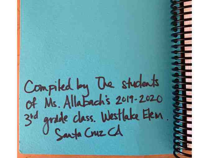 Class Art- Recipe Book (3rd Grade, Mrs. Allabach)