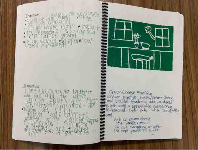 Class Art- Recipe Book  (3rd Grade, Mrs. Allabach)