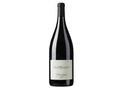 Bottle of 2018 Chamboule Pinot Noir from Pearl Morissette Estate Winery