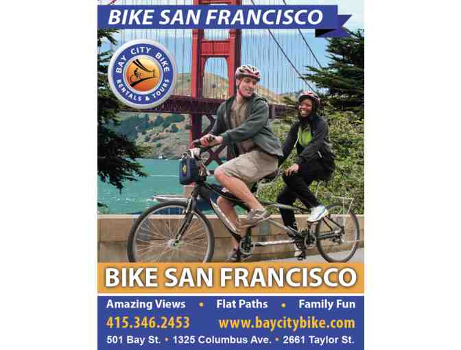 Bay City Bike Rentals & Tours - Two Comfort Bicycle Rentals