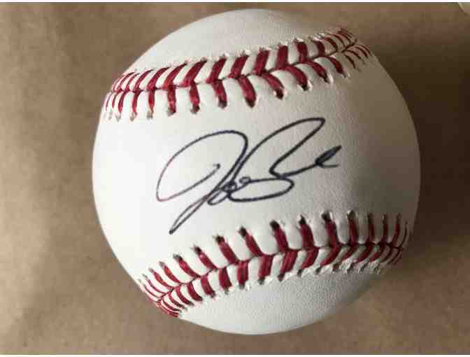 Autographed baseball by Joe Panik - SF Giants (T)
