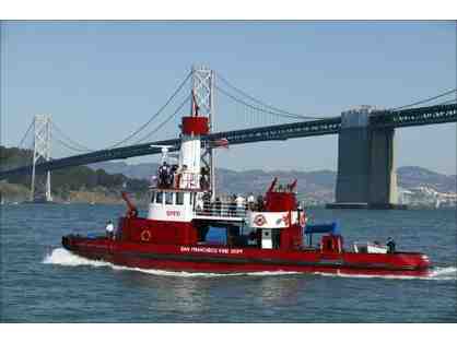 San Francisco Fire Department Fireboat Ride For 10