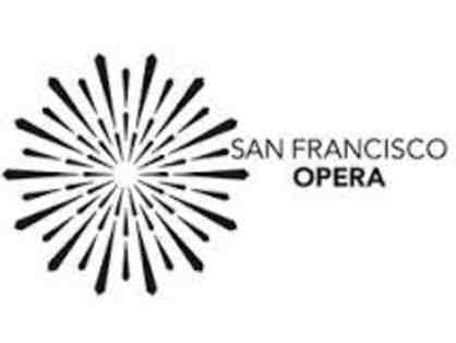 San Francisco Opera - 2 tickets for 2018-19 season