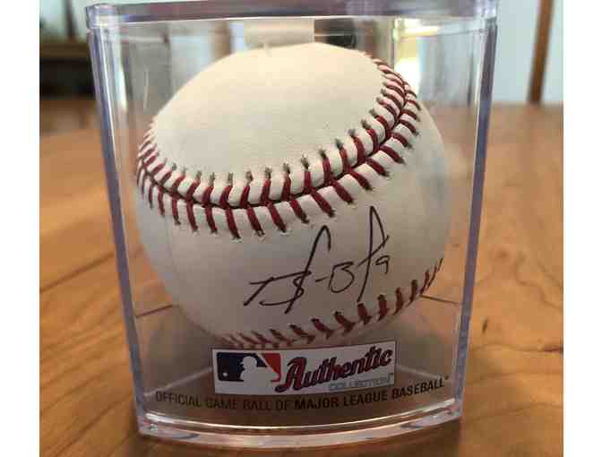 Official Game Ball - Baseball Autographed by Brandon Belt - SF Giants (T)