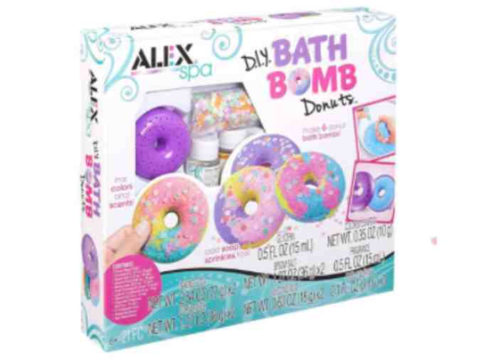 ALEX Spa D.I.Y. Bath Bomb Donuts