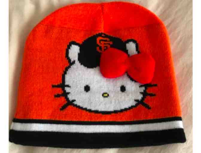 SF Giants Reversible Hello Kitty Beanie Hat