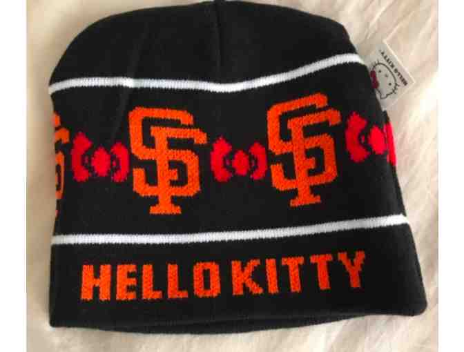 SF Giants Reversible Hello Kitty Beanie Hat
