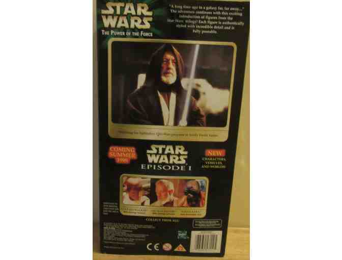 Star Wars Collectible -12' Obi-Wan Kenobi with Glow-in-the-Dark Lightsaber