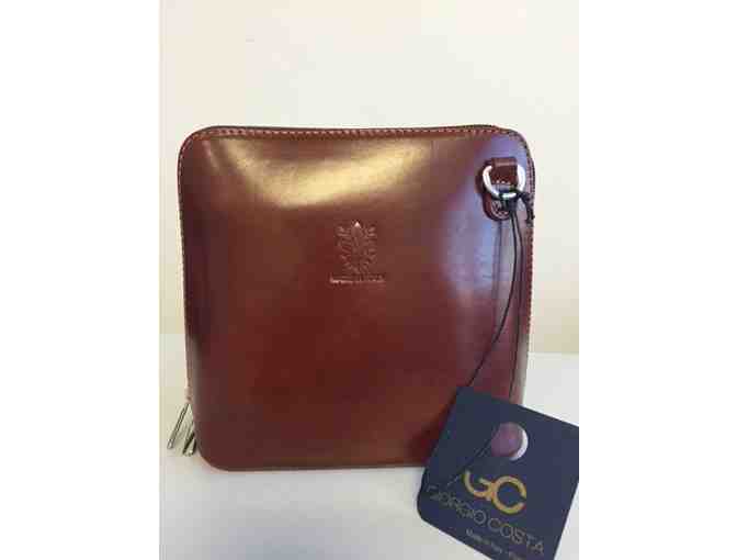 Giorgio Costa - Brown Leather Crossbody Bag