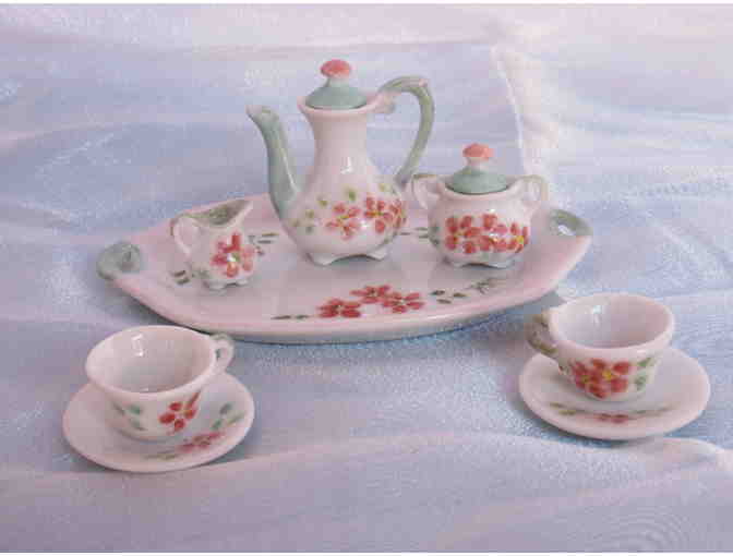10 Piece Porcelain Mini Tea Set