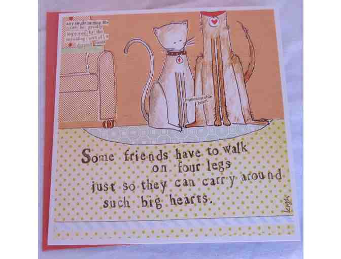 Four Pet Themed Cards from Curly Girl