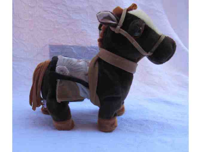 Walk-Along Plush Pony by Velocity Toys