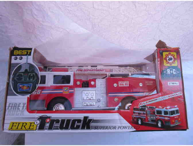 Remote Control Fire Truck by Velocity Toys