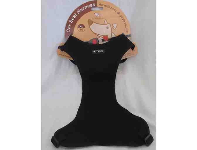 Car Seat Cover and XL Black Car Seat Harness