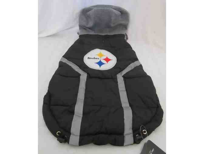 NFL Pittsburgh Steelers Dog Puffer Vest