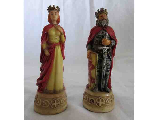 Medieval Themed Chess Set - Gently Used