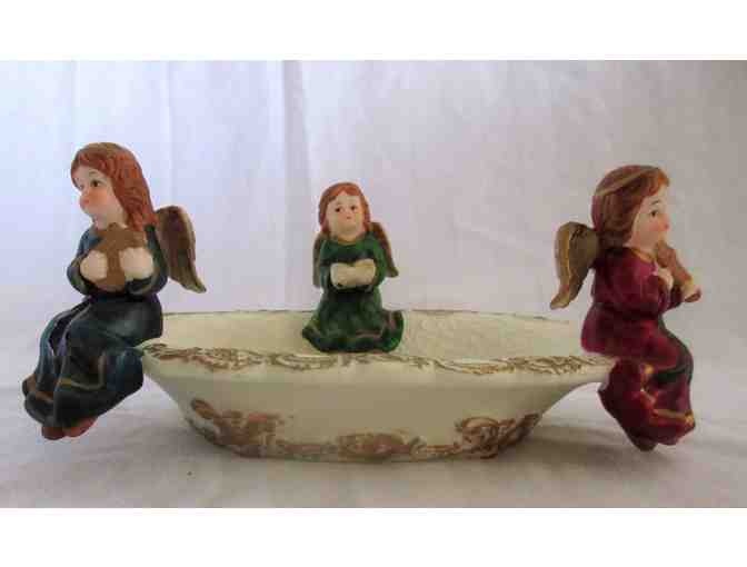 Soap Dish with Angels