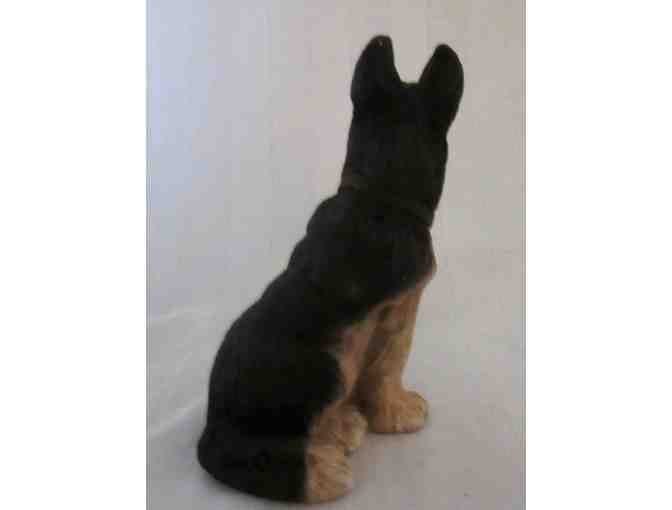 German Shepherd Dog and Puppy Figurines