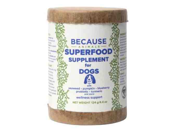 Because Animals Superfood Supplement for Dogs - 3 Containers - Photo 1
