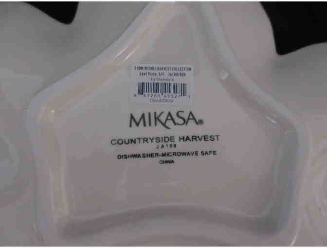 Leaf Shape Salad Plate by Mikasa - White