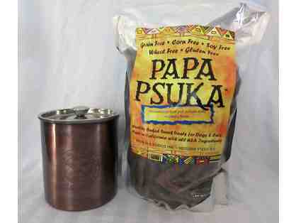 Papa Psuka Dog Treats With Chewbacca Treat Jar