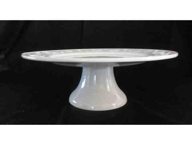 Holiday Cake Stand by Bordallo Pinheiro