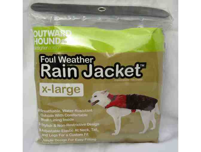 Outward Hound Dog Designer Rain Jacket - XLarge