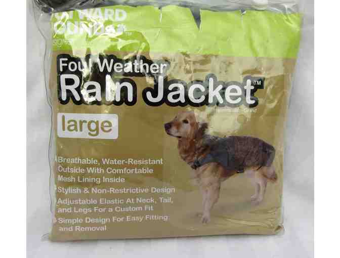 Outward Hound Dog Designer Rain Jacket - Large