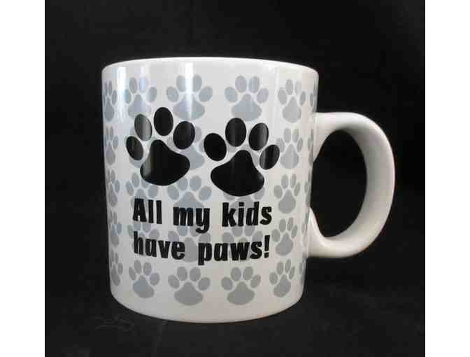 'All my kids have paws!' Mug