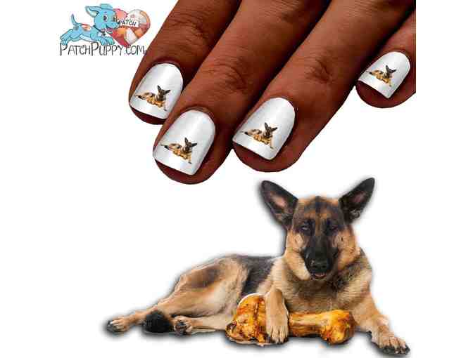 German Shepherd Nail Decals