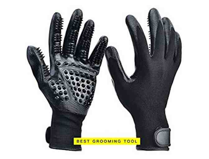 Pet Grooming Gloves and Deshedding Tool/Grooming Brush