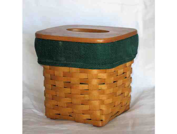 Longaberger Square Tall Tissue Basket