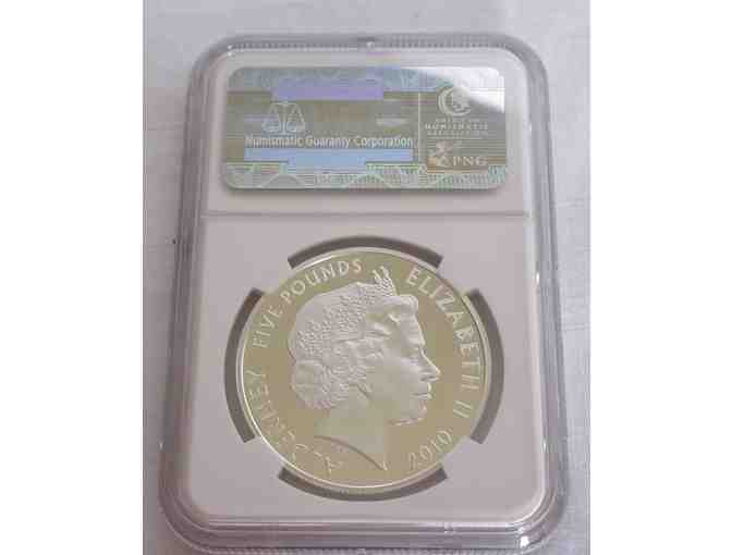 Great Britain Silver Five Pounds 'Great Britons - John Lennon' 2010 coin