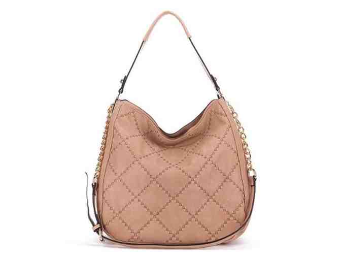 Apricot Quilted Hobo MKF Collection by Mia K. Farrow - Photo 1