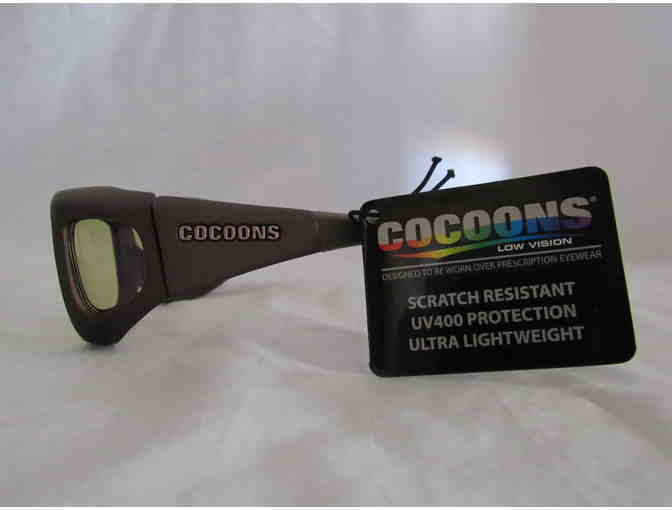Cocoons Sunwear - Designed To Wear Over Prescription Glasses - Mini Slim Low Vision - Photo 5