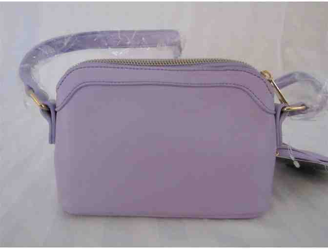 Lilac Tianna Quilted Crossbody Bag & Card Holder - Photo 3