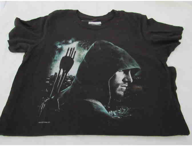 Green Arrow Kid Large Black T-shirt - Photo 1