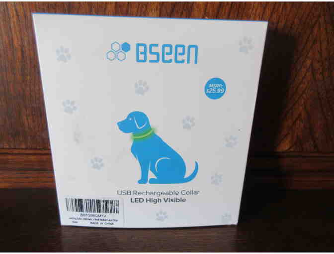BSEEN LED Dog Collar - Blue