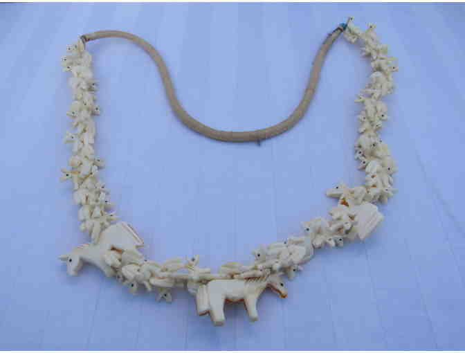 Interlocking Horse Necklace