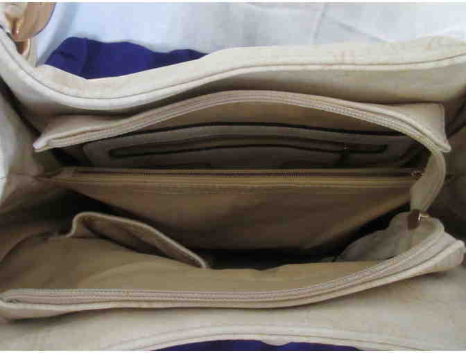 Beige Delle Shoulder Bag - MKF Collection