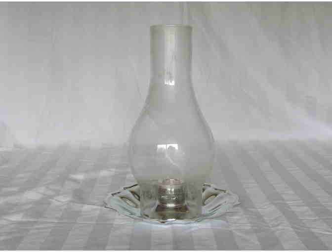 Chippendale Hurricane Lamp by Oneida