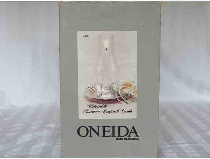 Chippendale Hurricane Lamp by Oneida - Photo 7