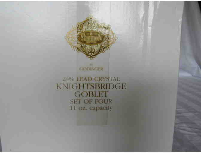 Knightsbridge Goblets by Godinger - Four