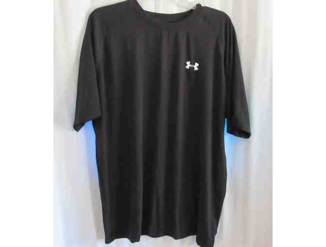 Under Armour HeatGear Tech Loose Fit Short Sleeve T-Shirt  - XL Black - Photo 1