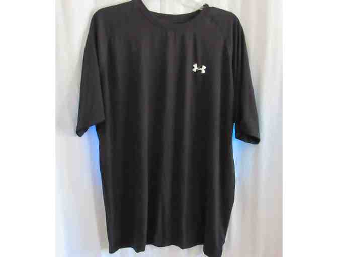 Under Armour HeatGear Tech Loose Fit Short Sleeve T-Shirt  - XL Black