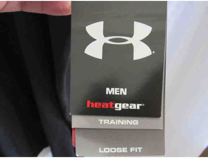 Under Armour HeatGear Tech Loose Fit Short Sleeve T-Shirt  - XL Black